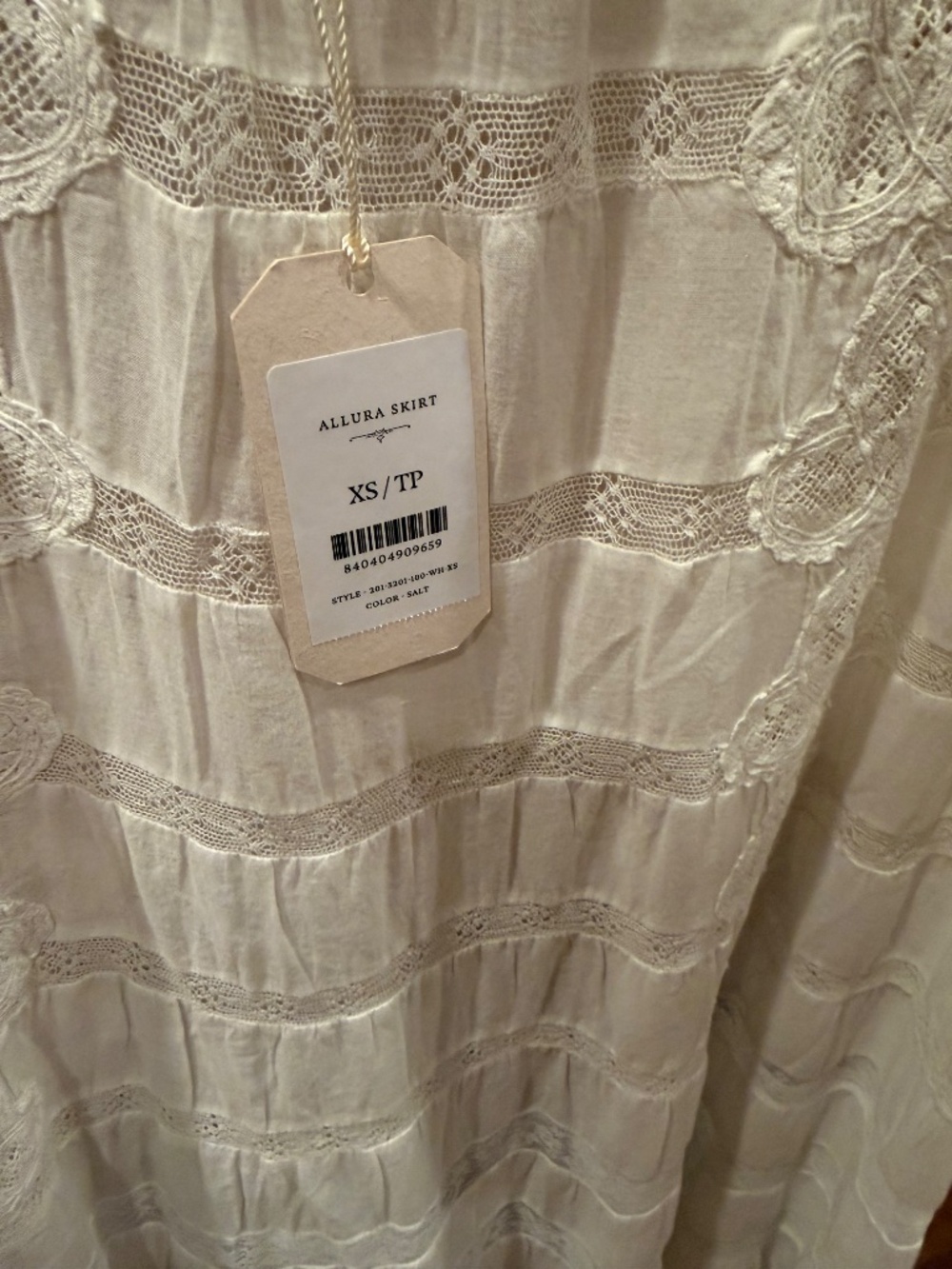 Brand New DÔEN Heirloom Allura Skirt XS - Picture 9 of 14